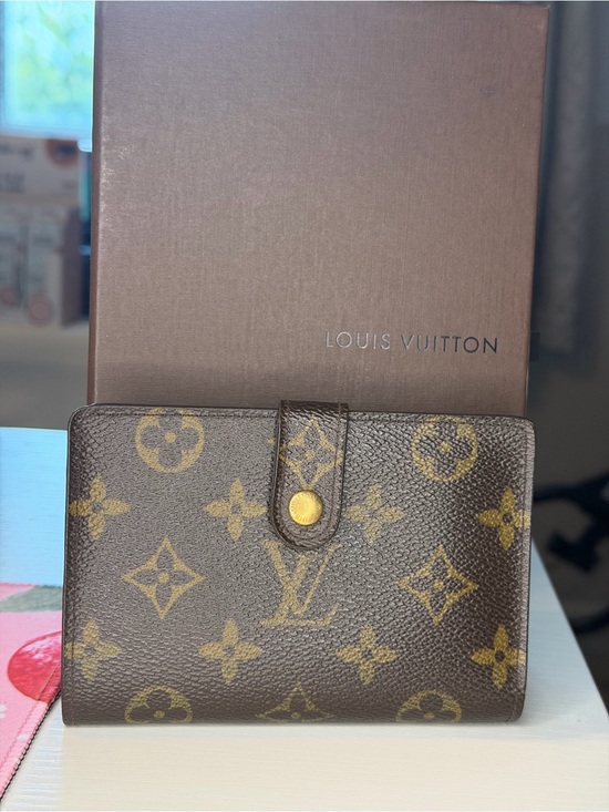 Louis Vuitton Handbags - Louis Vuitton Monogram Canvas Snap Wallet in Brown and Gold-Tone